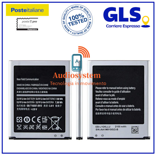 Batteria pila per samsung - pila,